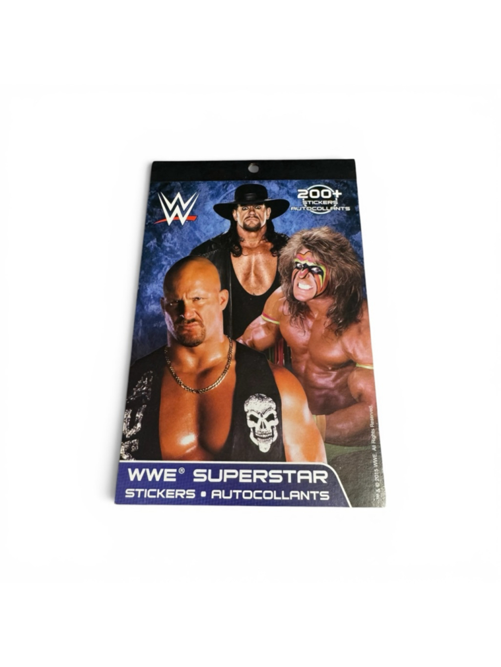 WWE Superstar Stickers One Size Blue Black